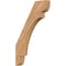 Ekena Millwork 3 1/2"W x 20"D x 32"H Olympic Smooth Knee Brace, Western Red Cedar BRC04X20X32OLY00SWR - alternate 1
